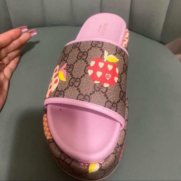 Gucci platform sandals - Picture 3 of 4